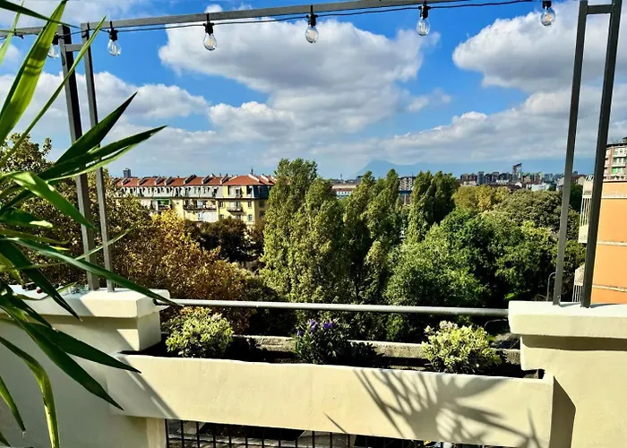 شقة Gianduja - Attico Con Terrazzo تورينو